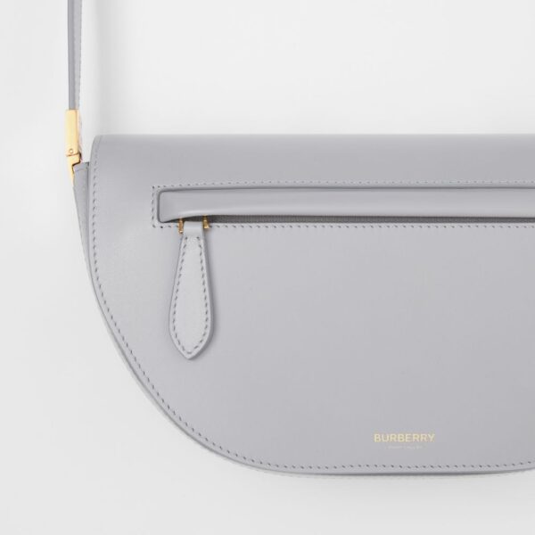 Túi Burberry Small Leather Olympia Bag 'Heather Melange' - Ảnh 2