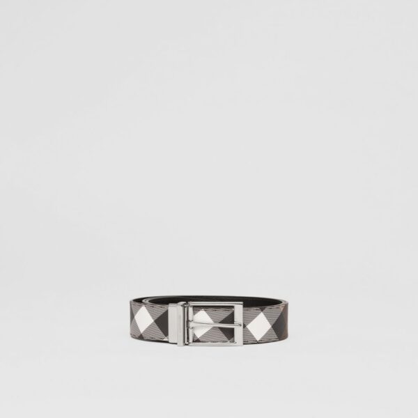 Thắt Lưng Burberry Reversible Check and Leather Belt 'Dark Birch Brown' p80527931 - Ảnh 4