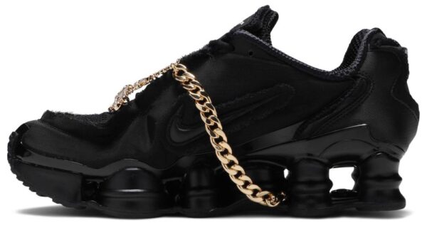 Giày Nike Comme des Garçons x Wmns Shox TL 'Black' CJ0546-001 - Ảnh 2