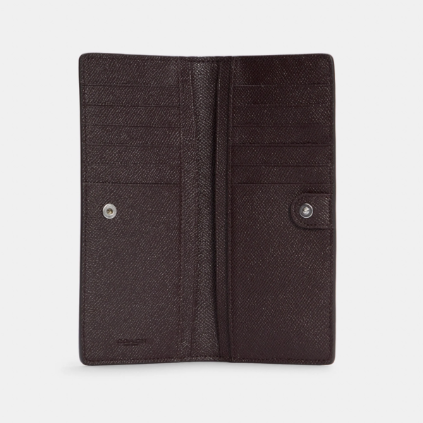 Túi Coach Slim Wallet Granite C3440-SVE7 - Ảnh 2