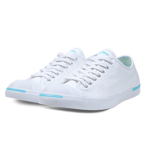 Giày Converse Jack Purcell Low Canvas 'White Blue' 160817C - Ảnh 2