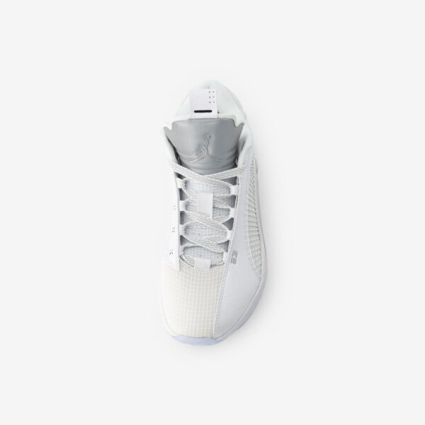 Giày Nike Air Jordan 35 Low 'White Metallic Silver' CW2460-100 - Ảnh 4