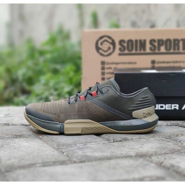 Giày Under Armour Tribase Green 'Olive Green' 3022481-300 - Ảnh 3