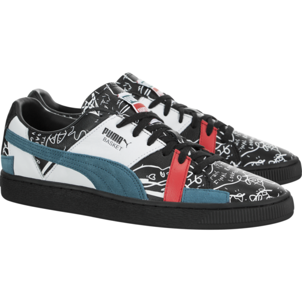 Giày Puma Shantell Martin x Basket 'Graphic' 366531-02 - Ảnh 2