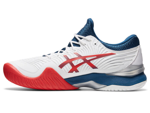 Giày Asics Court FF 2 Novak 'White Mako Blue' 1041A083-102 - Ảnh 5