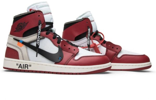 Giày Nike Air Jordan 1 Retro High OG x Off-White 'Chicago' AA3834-101 - Ảnh 6