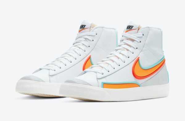Giày Nike Wmns Blazer Mid '77 'Inifinite Kumquat' DC1746-100 - Ảnh 5