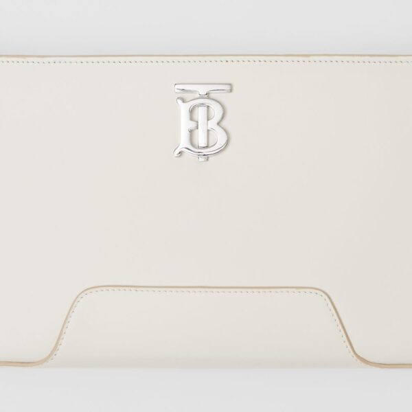 Túi Burberry Leather TB Shoulder Bag 'Pale Vanilla' - Ảnh 2