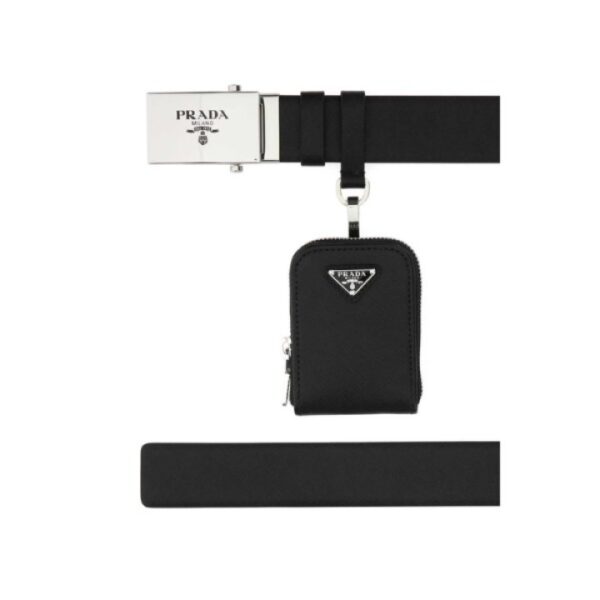 Thắt Lưng Prada Men's Belt 2CM236053 F0002 - Ảnh 2