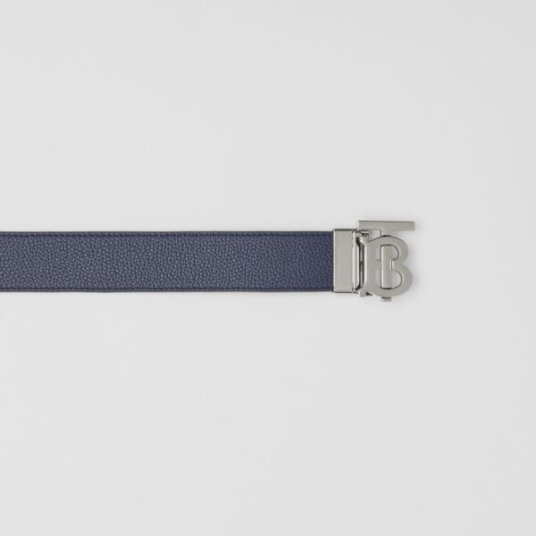 Thắt Lưng Burberry Reversible Monogram Motif Leather Belt 'Navy' p80432461 - Ảnh 2