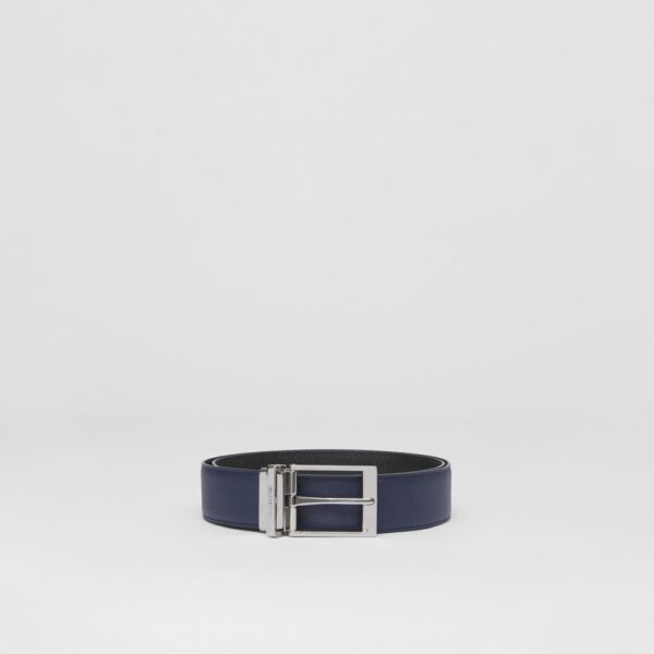 Thắt Lưng Burberry Reversible Grainy Leather Belt 'Navy' p80401911 - Ảnh 3