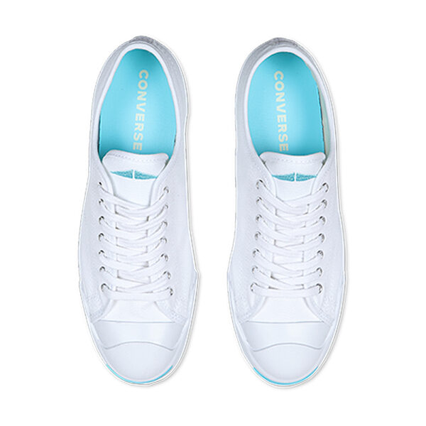 Giày Converse Jack Purcell Low Canvas 'White Blue' 160817C - Ảnh 5