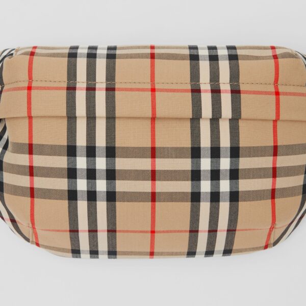 Túi Burberry Medium Vintage Check Bonded Cotton Bum Bag 'Archive Beige' - Ảnh 3