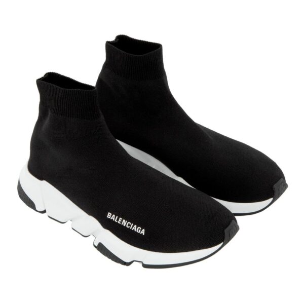 Giày Balenciaga Speed Sneaker 'Black' 645056-W2DBQ-1015 - Ảnh 4