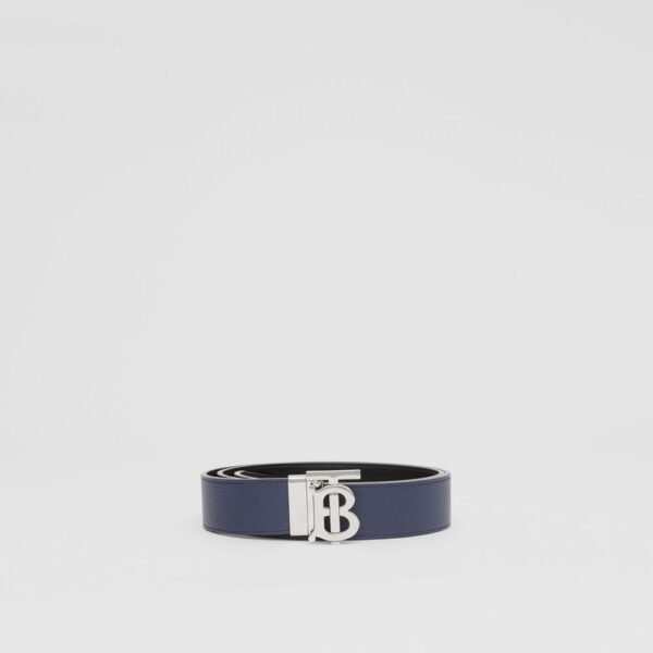 Thắt Lưng Burberry Reversible Monogram Motif Leather Belt 'Navy' p80432461 - Ảnh 4