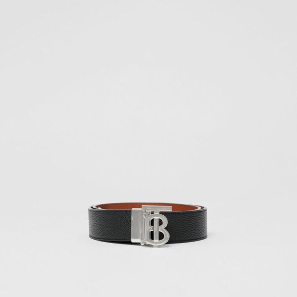 Thắt Lưng Burberry Reversible Monogram Motif Leather Belt 'Black Tan' p80389021 - Ảnh 4