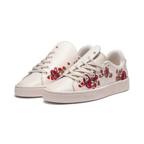 Giày Puma Sue Tsai x Wmns Basket 'Cherry Bombs Powder Puff' 369387-01 - Ảnh 3