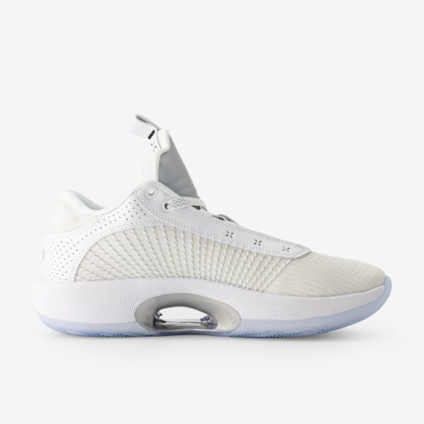 Giày Nike Air Jordan 35 Low 'White Metallic Silver' CW2460-100 - Ảnh 5