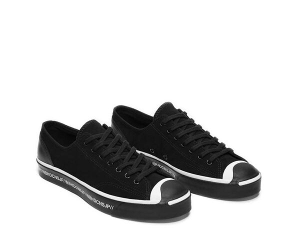 Giày Converse NEIGHBORHOOD x Jack Purcell Low 'Black' 165604C - Ảnh 5
