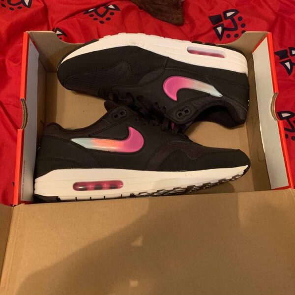 Giày Nike Air Max 1 SE 'Jelly Jewel Black' AO1021-003 - Ảnh 4