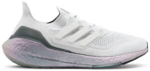 Giày Adidas UltraBoost 21 'Crystal White Hazy Green' FY0383