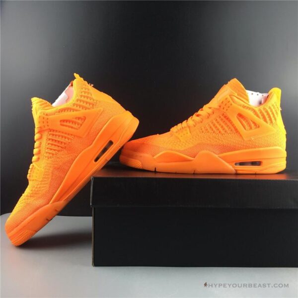 Giày Nike Air Jordan 4 Flyknit 'Total Orange' AQ3559-800 - Ảnh 2