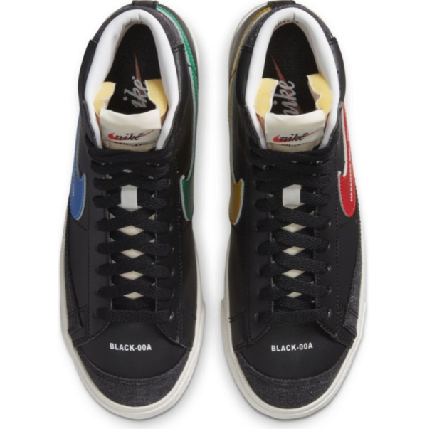 Giày Nike Blazer Mid 77 'Color Code Black' DA2142-046 - Ảnh 3