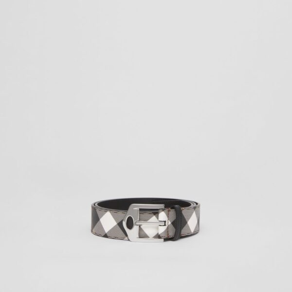 Thắt Lưng Burberry Cut-out Detail Check Belt 'Dark Birch Brown' p80493761 - Ảnh 4