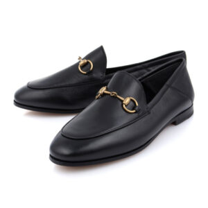 Alternative view of Giày Gucci Jordaan Leather Loafers 404069-BLM00-1000