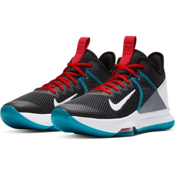 Giày Nike LeBron Witness 4 'Black Red Glass Blue' BV7427-005 - Ảnh 2
