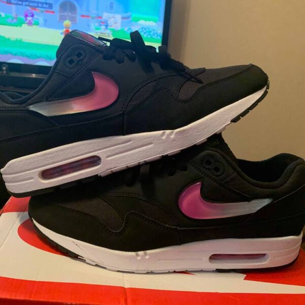 Giày Nike Air Max 1 SE 'Jelly Jewel Black' AO1021-003 - Ảnh 3