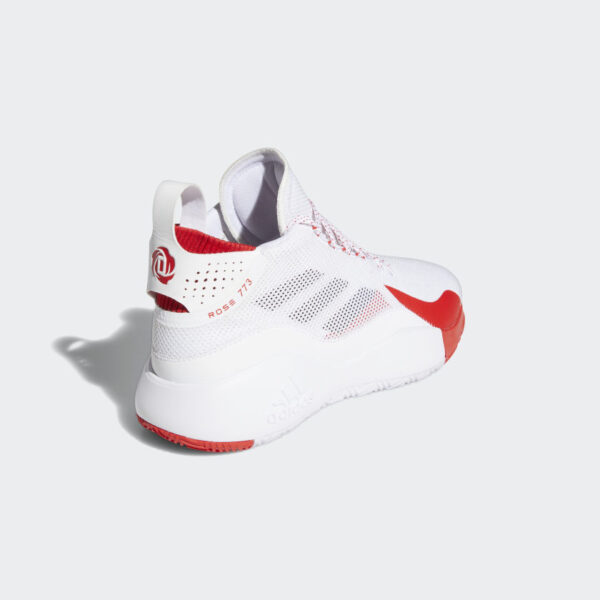 Giày Adidas D Rose 773 2020 'White Vivid Red' FX7120 - Ảnh 6