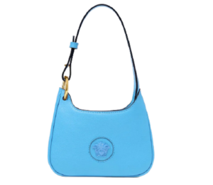Túi Versace La Medusa Small Hobo DV Blue 1000802-DVIT3T-1U38V