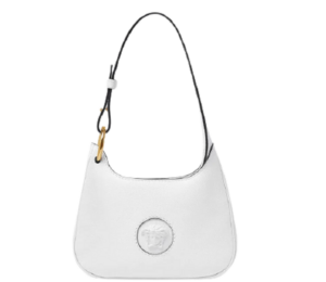Túi Versace La Medusa Small Hobo White 1000802-DVIT3T-1W04V