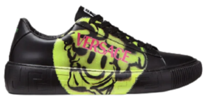Giày Versace Greca Medusa Tag Sneakers Black Print DSU8404-1A01998-2B670