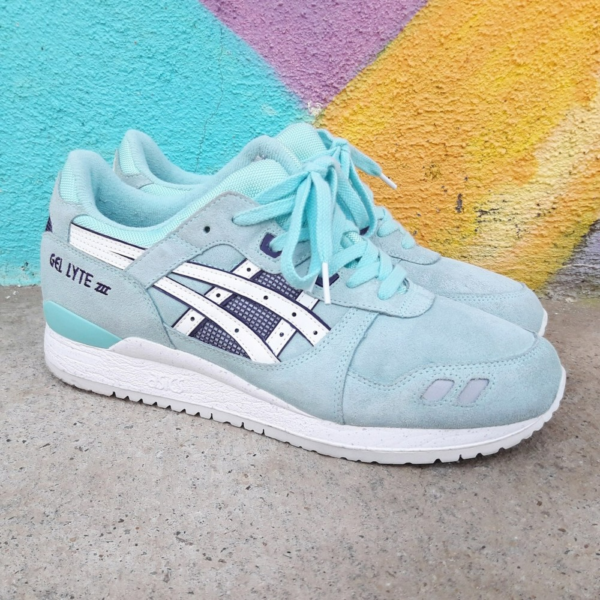 Giày Asics Wmns Gel Lyte 3 'Snowflake' H478L-4101 - Ảnh 5