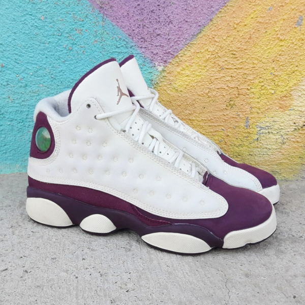 Giày Nike Air Jordan 13 Retro GS 'Bordeaux' 439358-112 - Ảnh 4