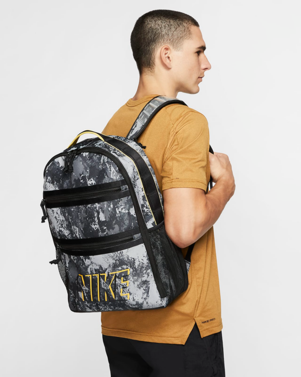 Balo Nike Utility Heat Printed Training Back Camo Back Pack CZ4351-010 - Ảnh 9