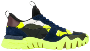 Giày Valentino Rockrunner Plus 'Camo Yellow' UY2S0C88-NPG-55Y