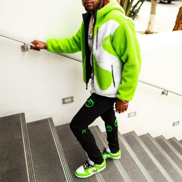 Giày Nike Supreme x Dunk Low OG SB QS 'Mean Green' DH3228-101 - Ảnh 10