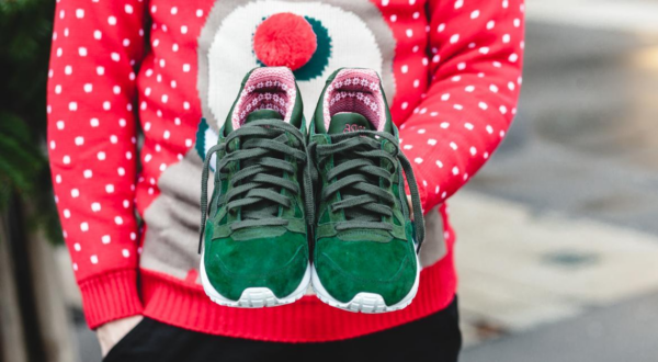 Giày Asics Gel Lyte V X Max Pack Dark Green H6R2L 8082 - Ảnh 3