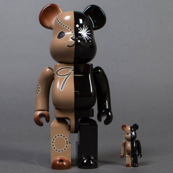Mô hình Bearbrick Mihara Yasuhiro 100% & 400% - Ảnh 2
