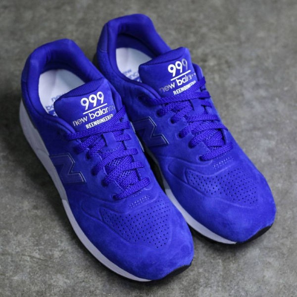 Giày New Balance 999 Re-Engineered 'Blue Grey' MRL999BB - Ảnh 3