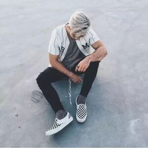 Alternative view of Giày Vans Asher 'Checkerboard' VN000SEQIPD