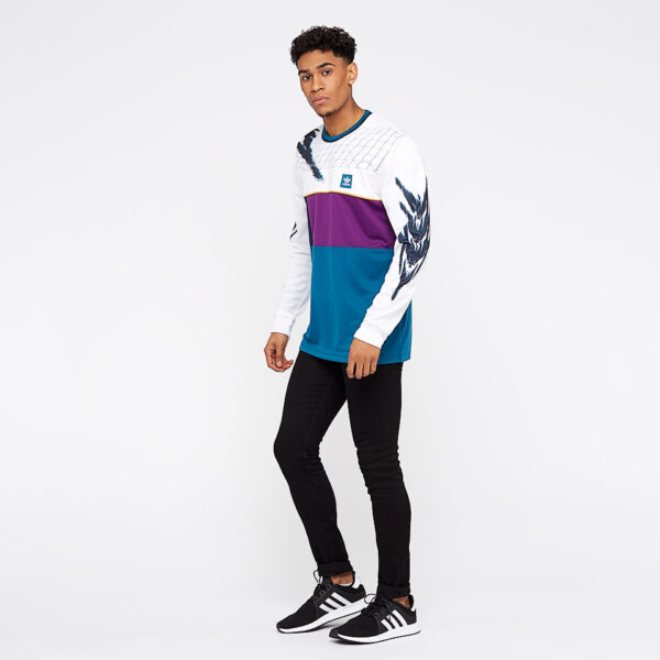 Áo Adidas Skateboarding Tennis Long Sleeve T Shirt In White DH6646 - Ảnh 4