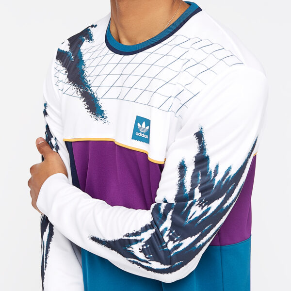 Áo Adidas Skateboarding Tennis Long Sleeve T Shirt In White DH6646 - Ảnh 3