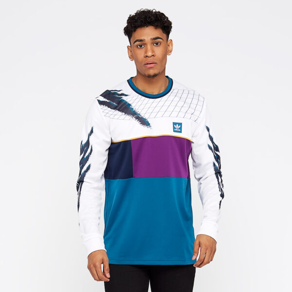 Áo Adidas Skateboarding Tennis Long Sleeve T Shirt In White DH6646 - Ảnh 2