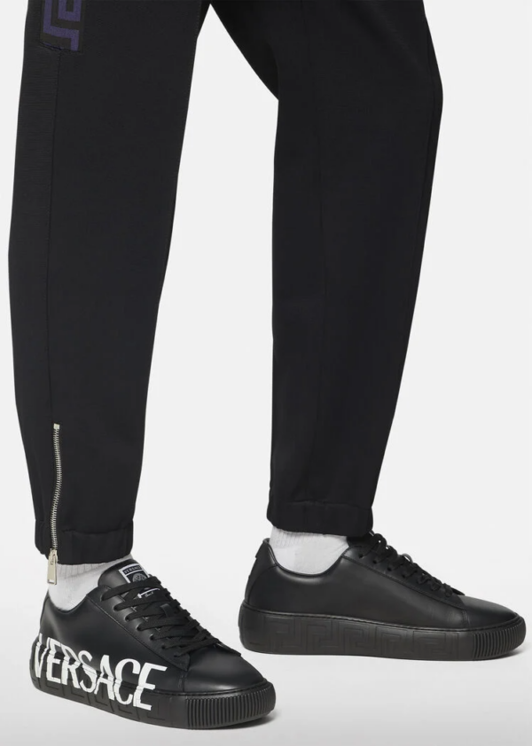 Giày Versace Greca Logo Trainer 'Black' DSU8404-DV51G-D4101 - Ảnh 5