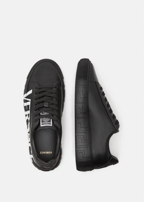 Giày Versace Greca Logo Trainer 'Black' DSU8404-DV51G-D4101 - Ảnh 4