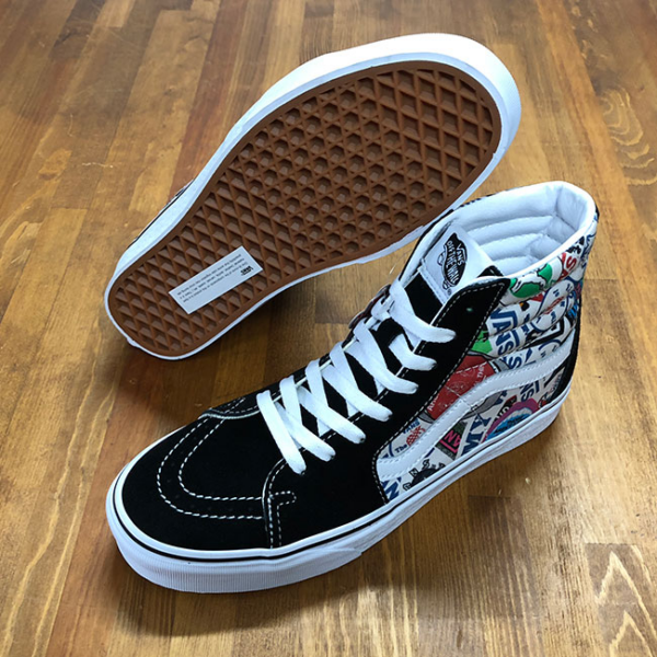 Giày Vans Sk8-Hi 'Sticker Mash Up' VN0A38GEVFV - Ảnh 2